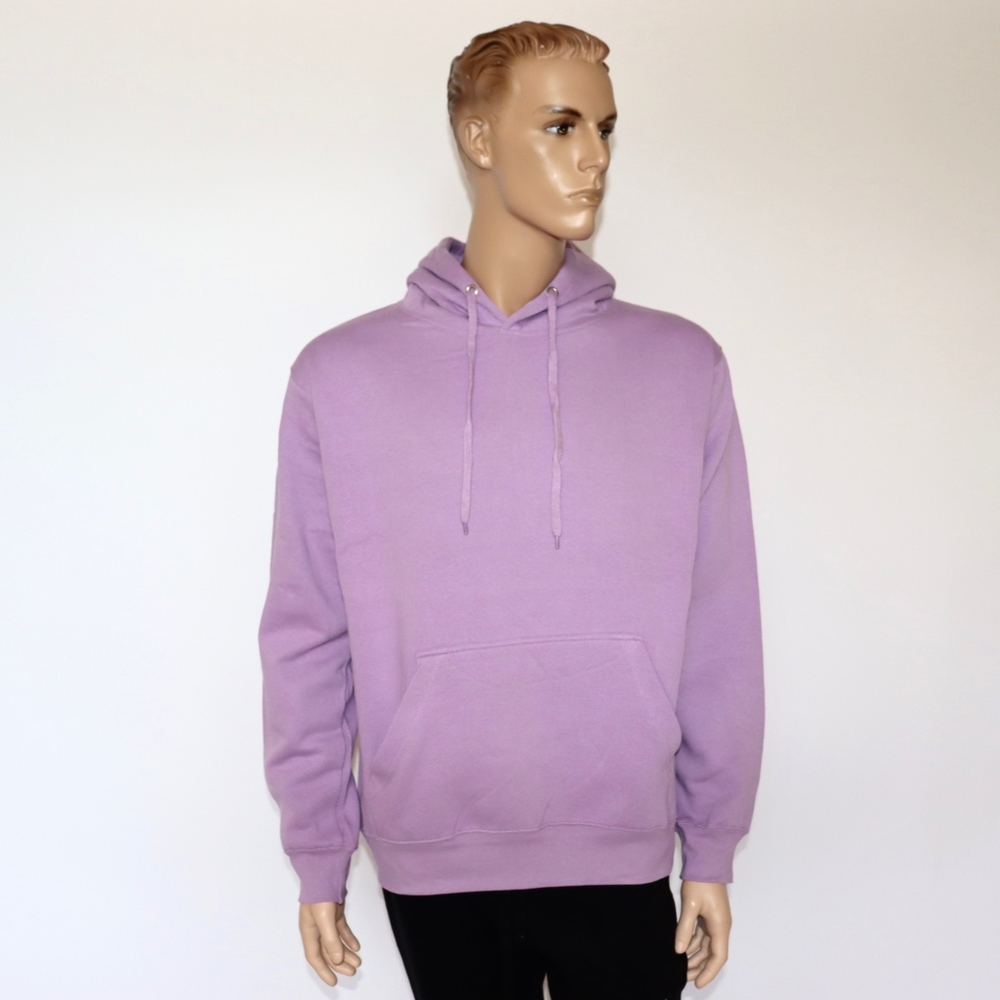 Lilac Men's Heavy Blend Fleece Hooded Sweatshirt